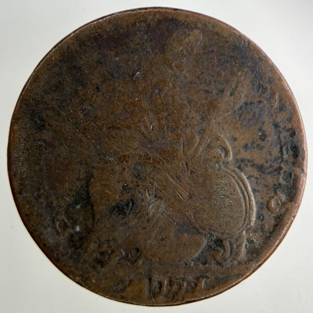 1771 George III 3rd Half-Penny Coin | Collectable Grade