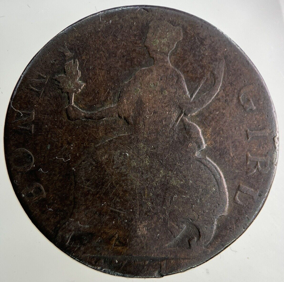 1771 Evasion George III 3rd Half-Penny Coin | Collectable Grade