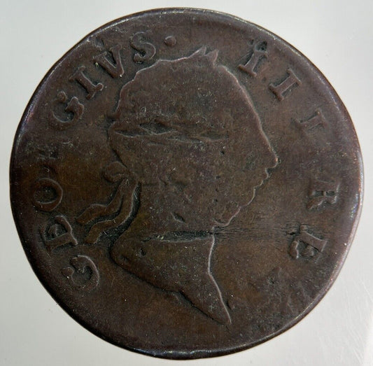 1769 Irish Half-Penny Coin | Collectable Grade