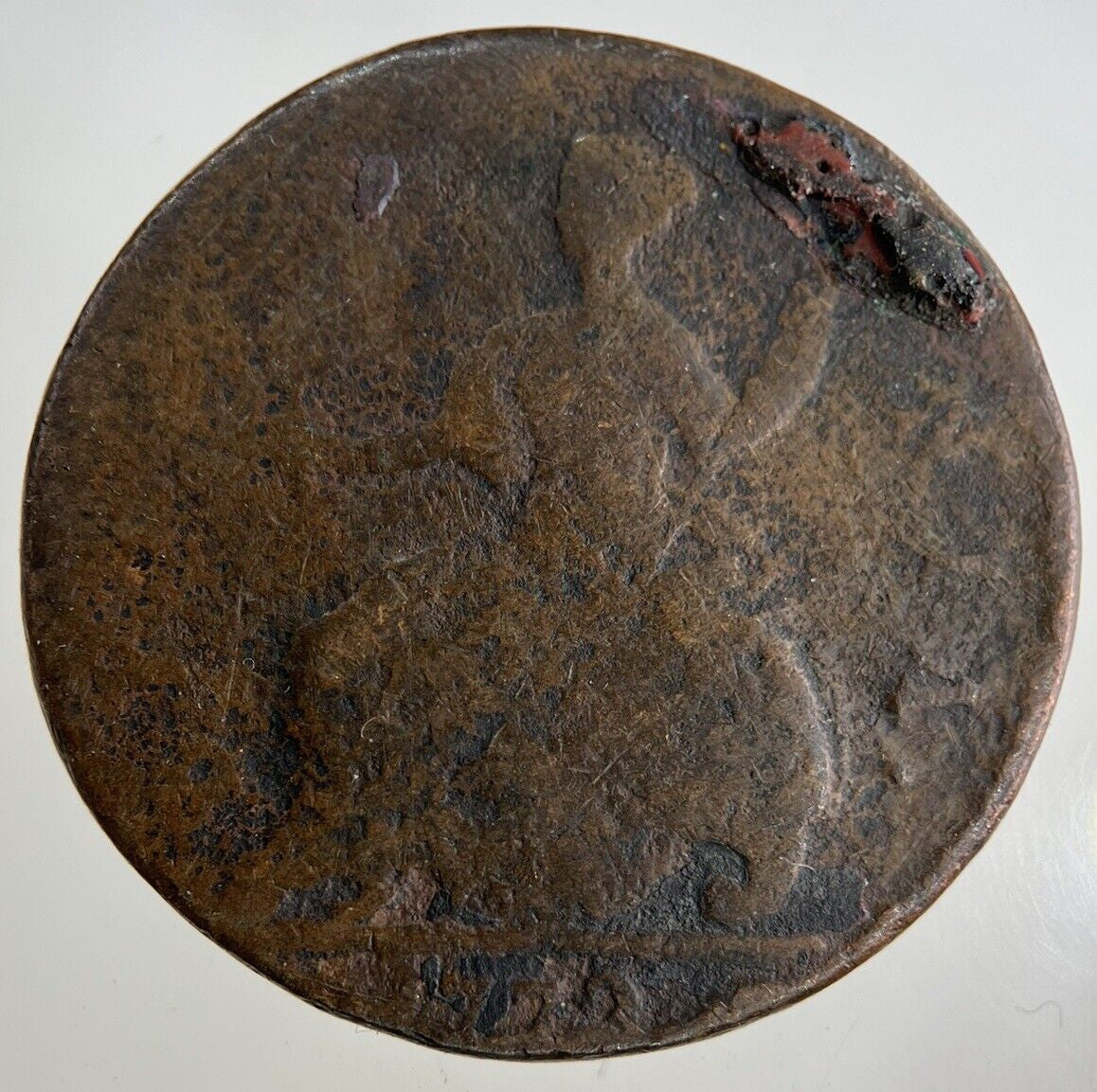 1772 George III 3rd Half-Penny Coin | Collectable Grade