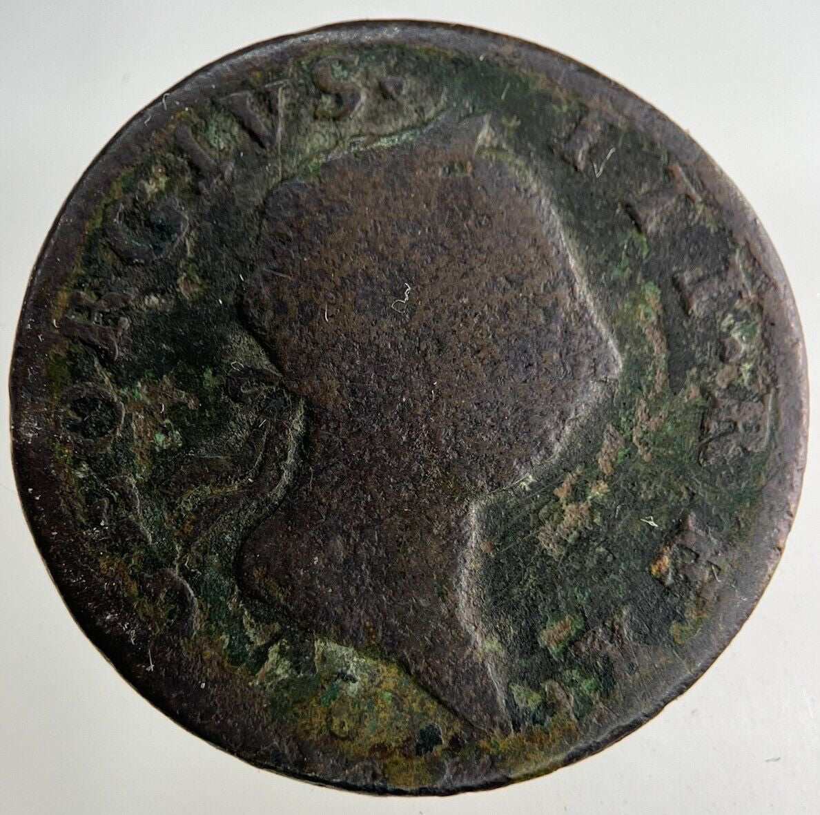 1769 Irish Half-Penny Coin | Collectable Grade