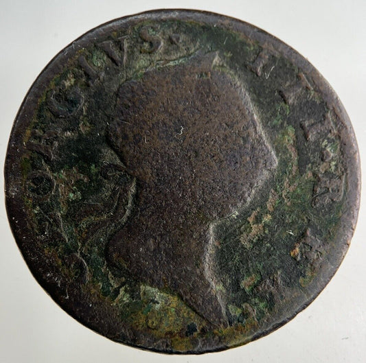 1769 Irish Half-Penny Coin | Collectable Grade