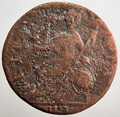 1773 George III 3rd Half-Penny Coin | Collectable Grade | a3835