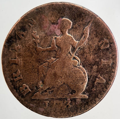 1773 George III Farthing Coin | Collectable Grade