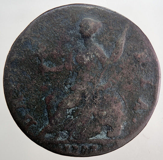 1773 George 3rd III Half-Penny Coin | Collectable Grade | a5777