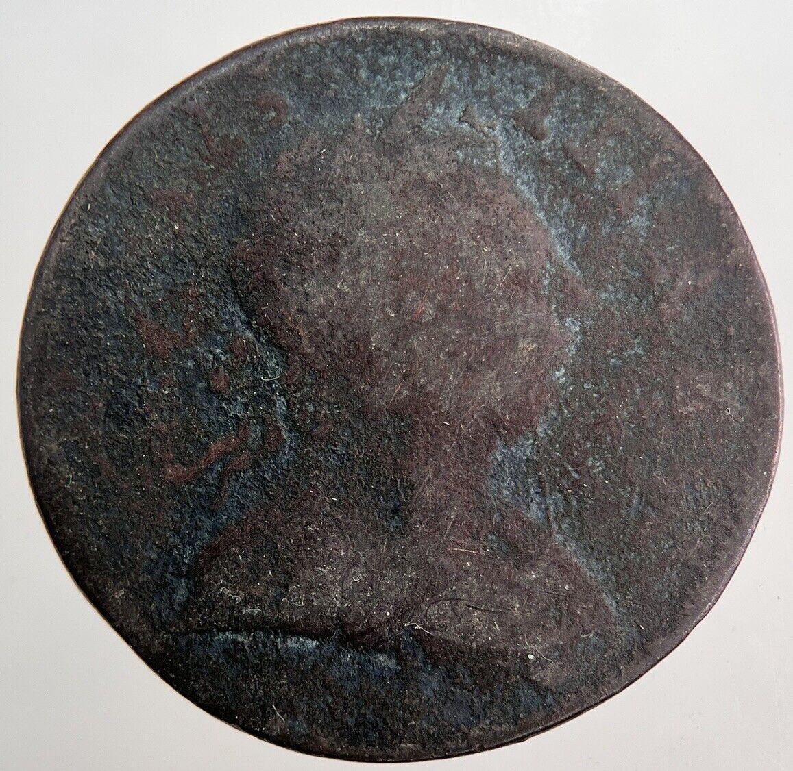 1773 George 3rd III Half-Penny Coin | Collectable Grade | a5777