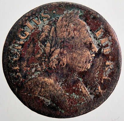 1773 George 3rd III Farthing Coin | Fine Collectable Grade | a6019