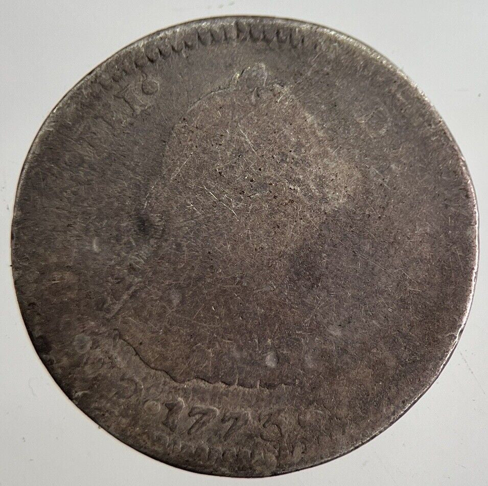1773 1 One Real Spain Silver Coin | Fair Grade | a8901