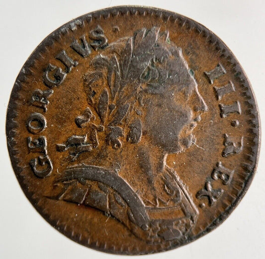 1773 George III 3rd Farthing Coin | Very High Grade