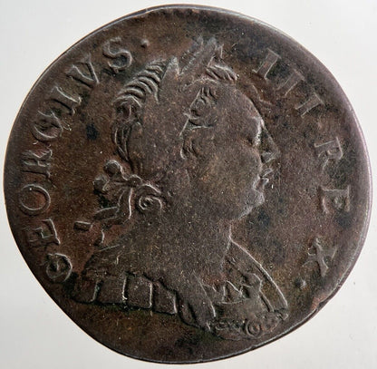 1773 George III 3rd Half-Penny Coin | Fine Collectable Grade | a9434