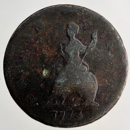 1773 George III 3rd Farthing Coin | Collectable Grade