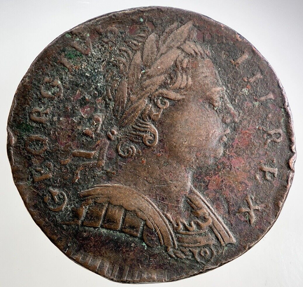 1773 George III 3rd Half-Penny Coin | Fine Collectable Grade