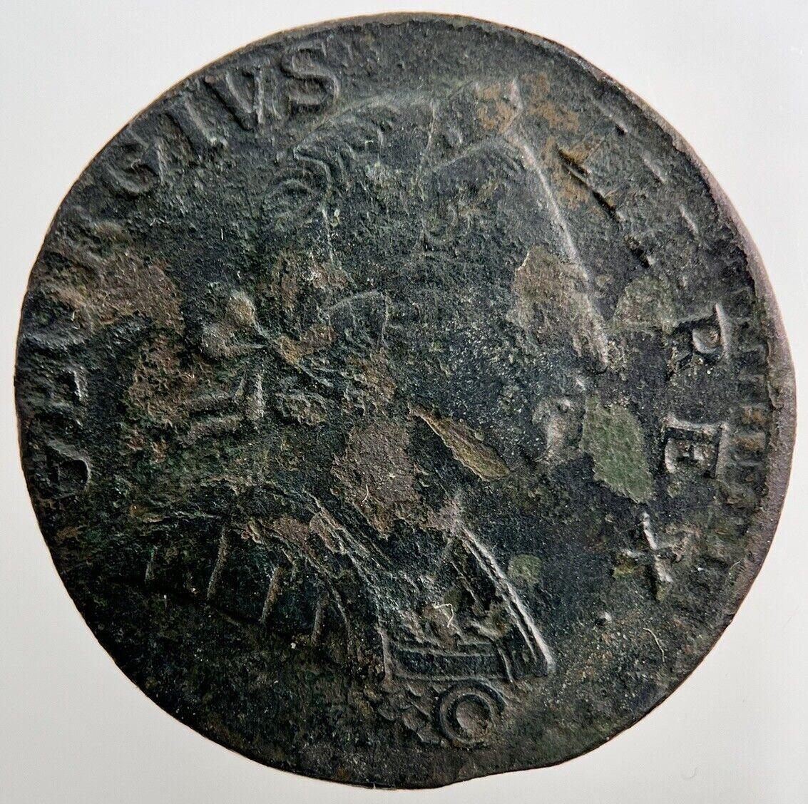 1774 George III Half-Penny | British Coin | Fine Collectable Grade | a1084