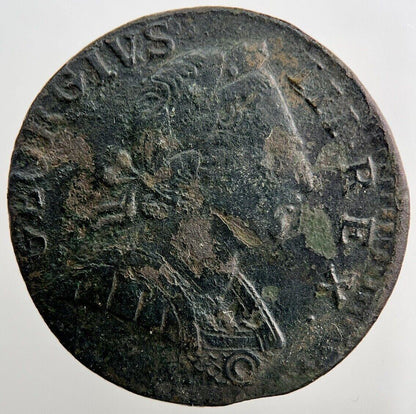 1774 George III Half-Penny | British Coin | Fine Collectable Grade | a1084