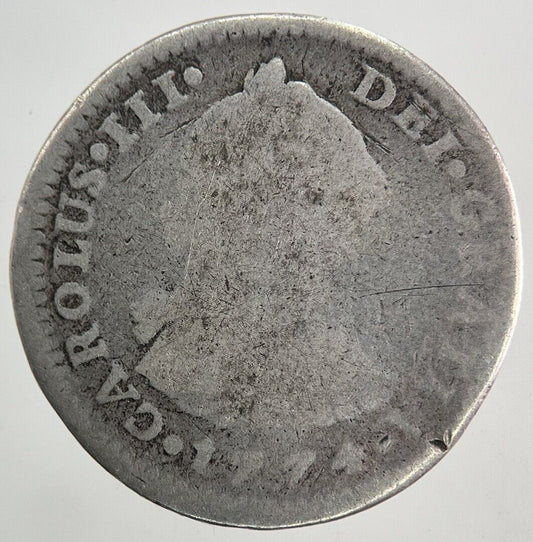 1774 Spain 1 One Real Silver Coin | Collectable Grade | a9980