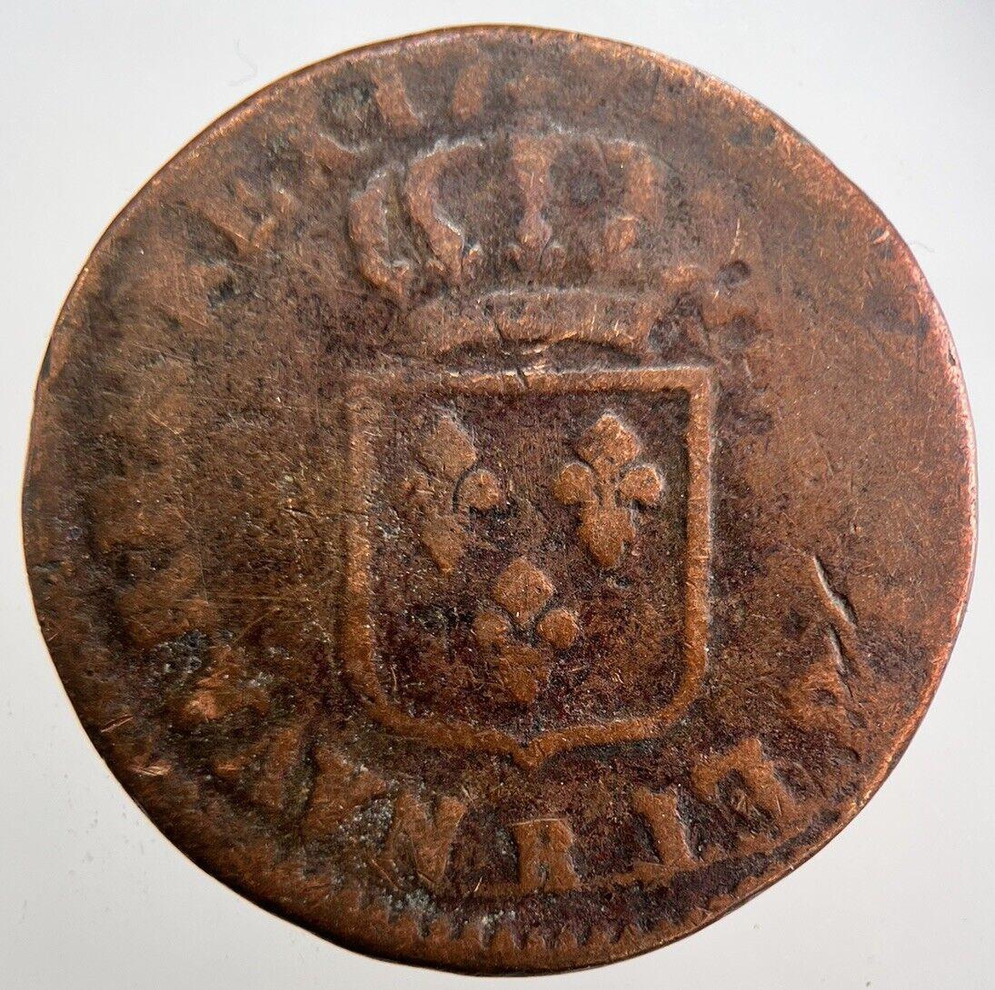 1774-1792 France 1 One Sol Coin Louis XVI | Collectable Grade