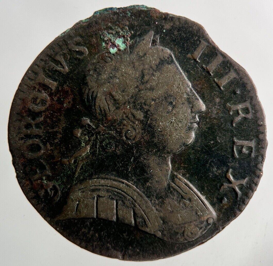 1775 George III 3rd Half-Penny Coin | Fine Collectable Grade