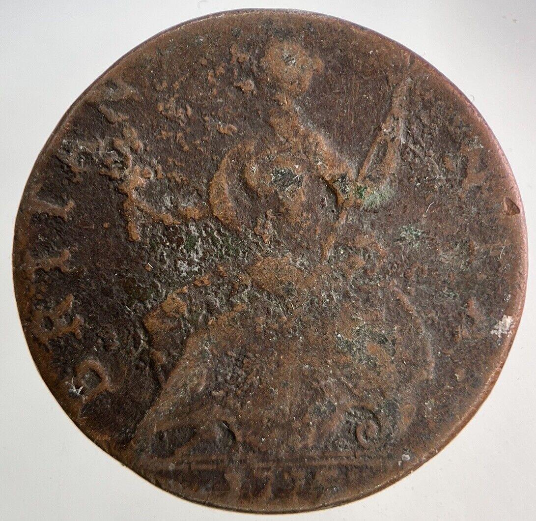 1775 George III 3rd Half-Penny Coin | Collectable Grade