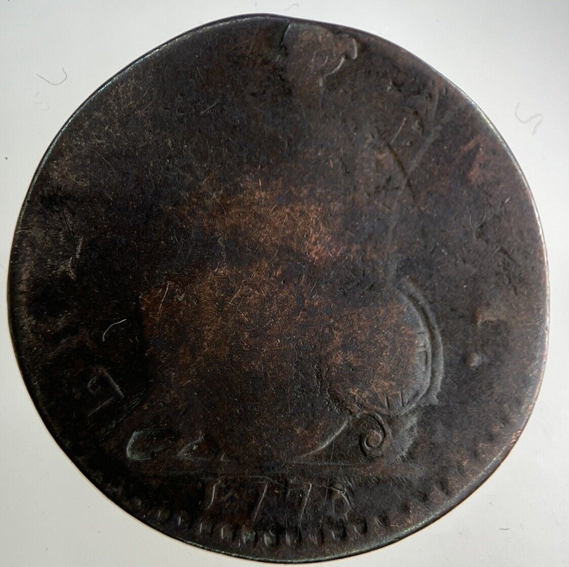 1775 George III 3rd Half-Penny Coin | Collectable Grade