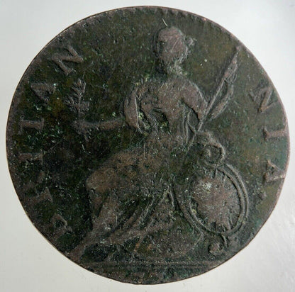 1775 George III 3rd Half-Penny Coin | Collectable Grade