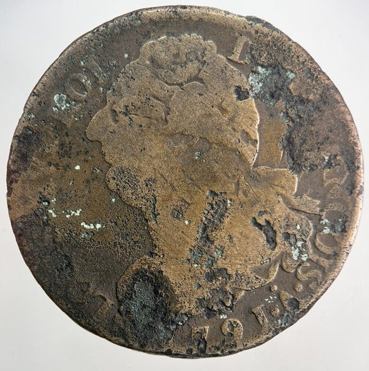 1779 France 2 Sol Coin Louis XVI | Collectable Grade