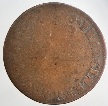 1786 France 1 Sol Coin Louis XVI | Collectable Grade