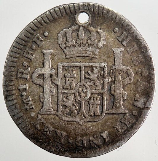 1782 Spain 2 Two Reales Silver Coin | Fine Collectable Grade | a2093