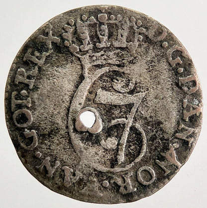 1783 Norway 2 Skilling Silver Coin | Collectable Grade