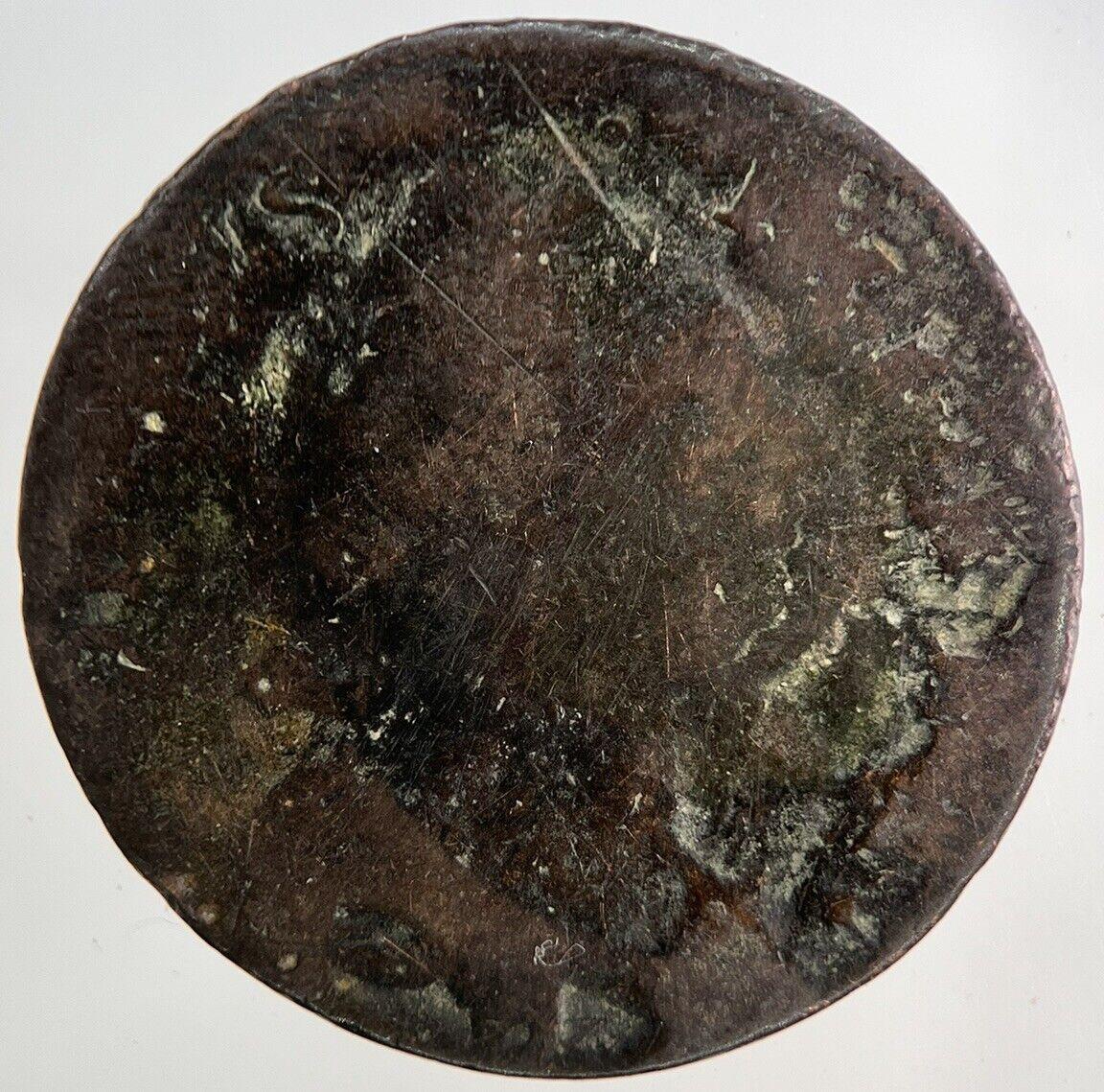 1781 Irish Hibernia Half-Penny Coin | Collectable Grade