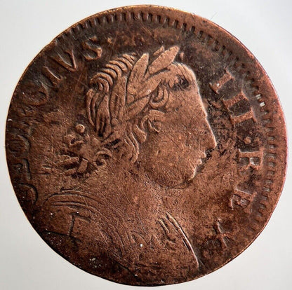 1775 George III Half-Penny Coin | Collectable Grade | a2894