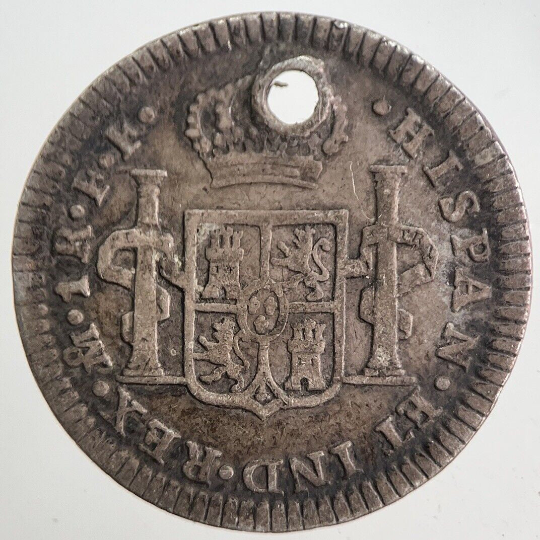 1781 Spain One 1 Real Silver Coin | Collectable Grade | a5733