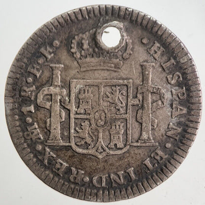 1781 Spain One 1 Real Silver Coin | Collectable Grade | a5733