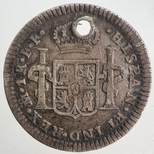 1781 Spain One 1 Real Silver Coin | Collectable Grade | a5733