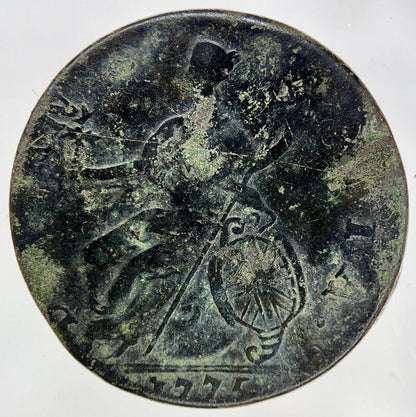 1775 George III 3rd Half-Penny Coin | Very High Grade