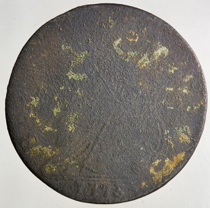 1775 Stamped George III 3rd Half-Penny Coin | Collectable Grade