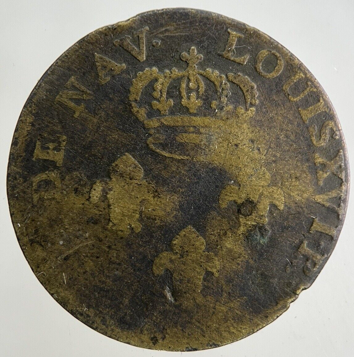 1780 France 2 Sous Guiana Coin | Collectable Grade