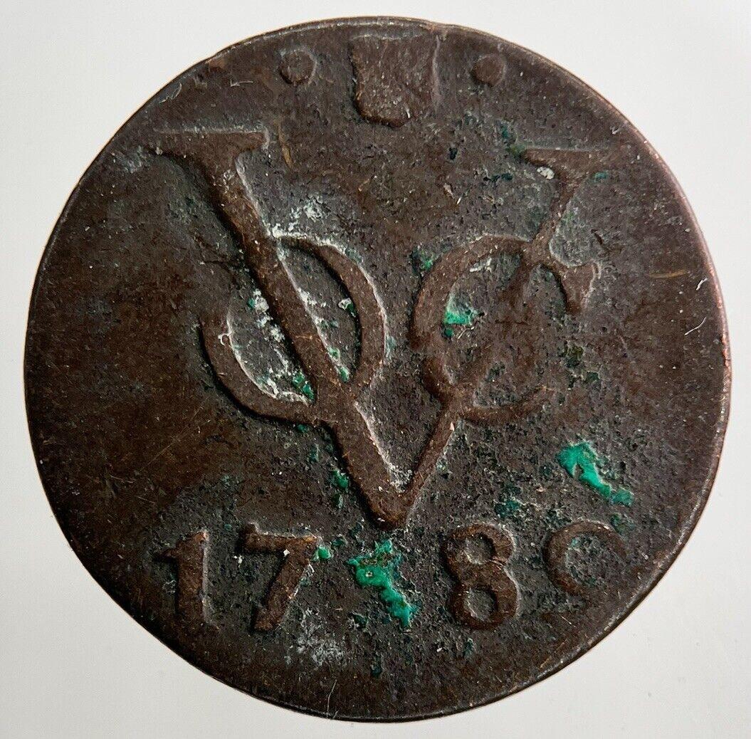 1785 Netherlands East Indies 1 Duit Coin | Collectable Grade