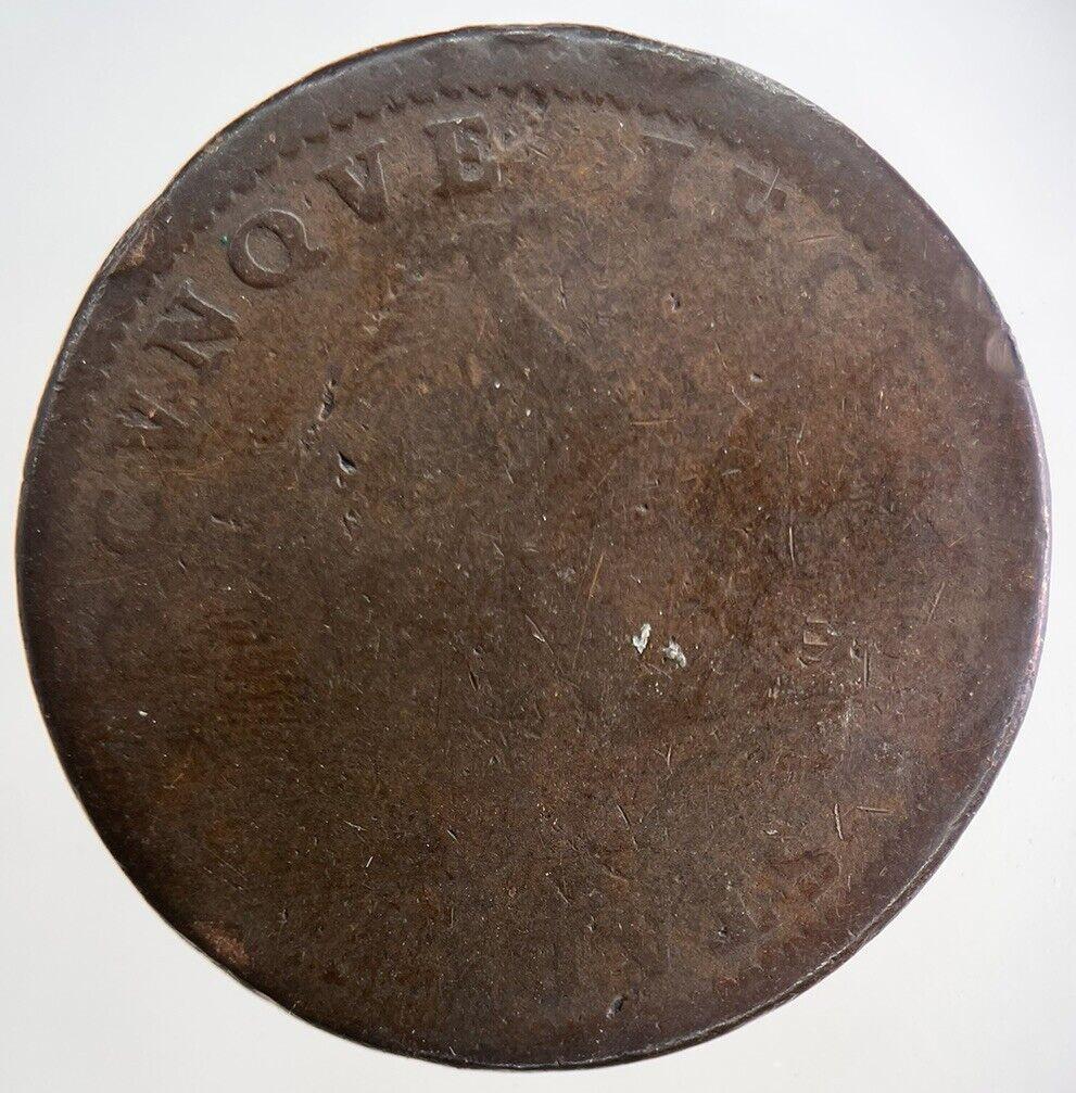 1786 Isle of Man One Penny Coin | Collectable Grade