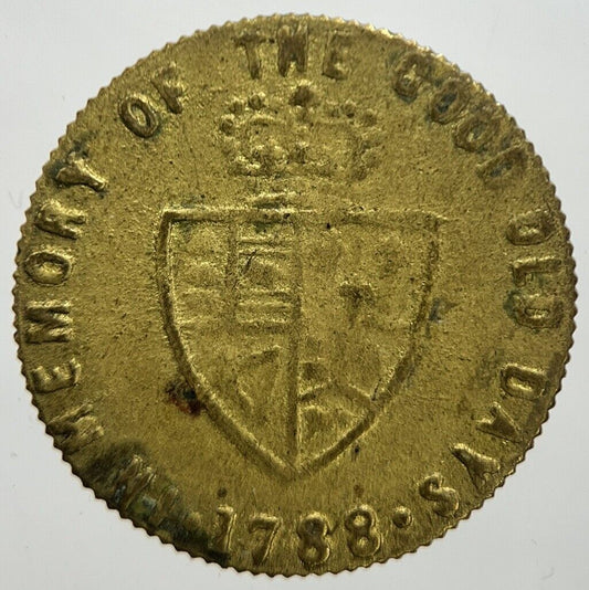 1788 George III Gaming Token Coin | Collectable Grade | a7307