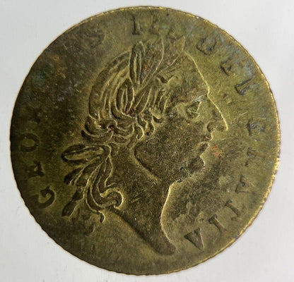 1788 British George III Gaming Good Old Days Token Coin | Fine Collectable Grade