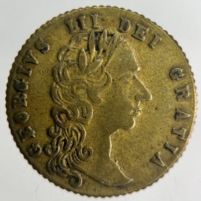 1788 British George III Gaming Good Old Days Token Coin | Fine Collectable Grade