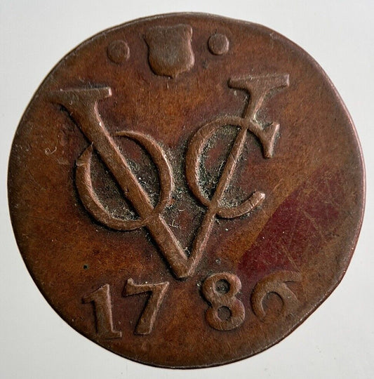 1786 Netherlands Gelderland Duit Coin | Collectable Grade | a9507
