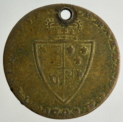 1788 George III Gaming Token Coin | Fine Collectable Grade
