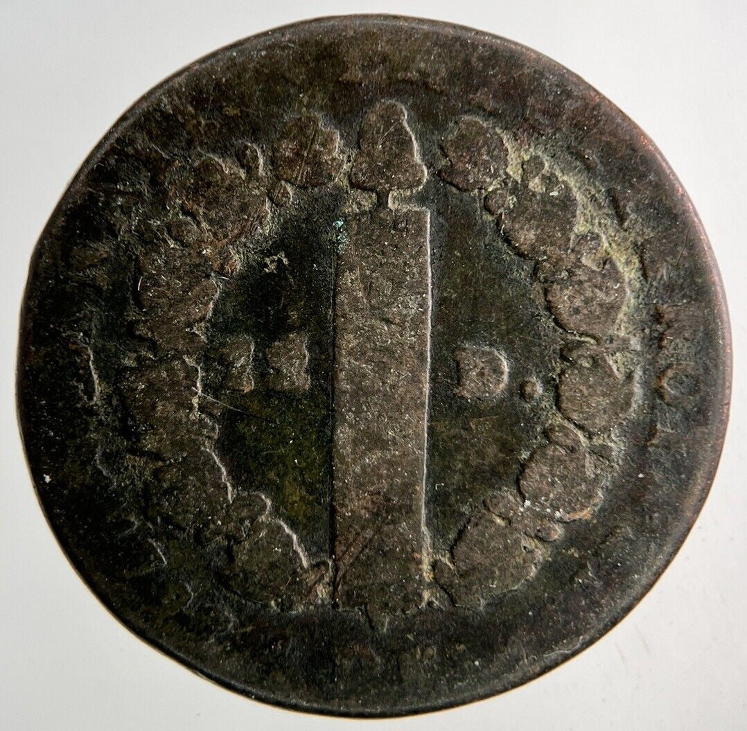 1792 France 1 Sol Coin | Collectable Grade