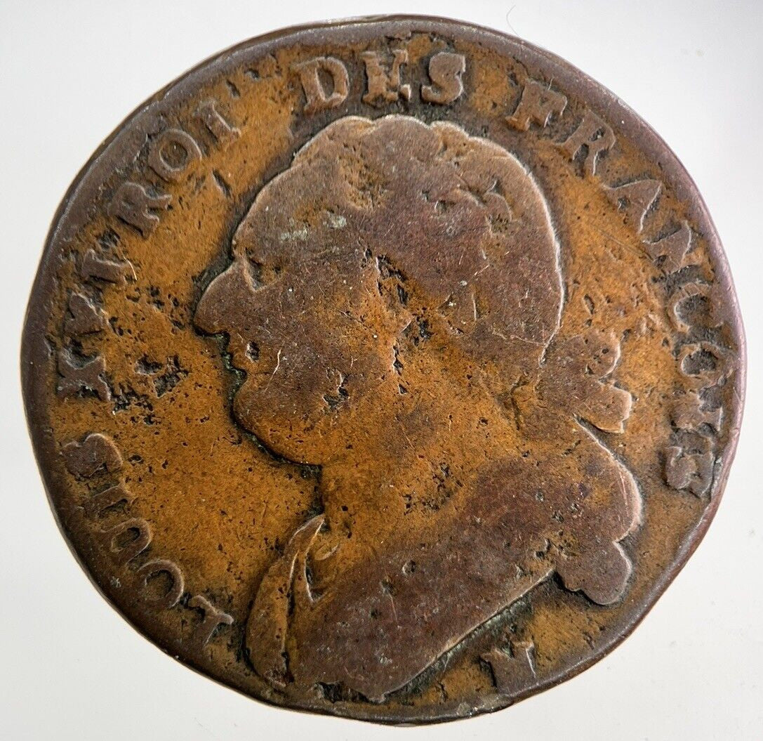 1792 France 1 Sol Coin | Fine Collectable Grade