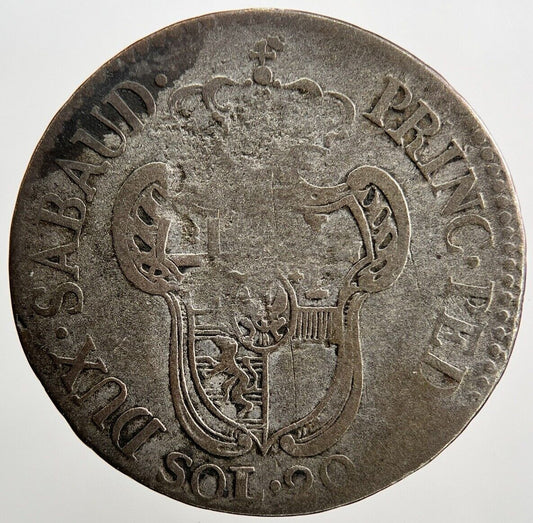 1794 Sardinia Italy 20 Soldi Silver Coin | Collectable Grade | a1129