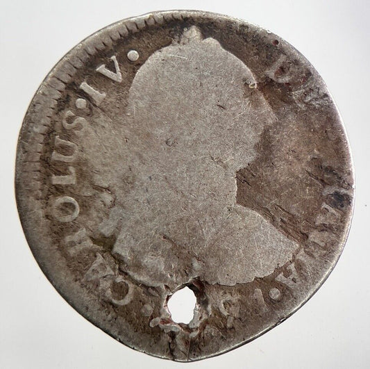 1792 Spain 4 Reales Silver Coin | Collectable Grade