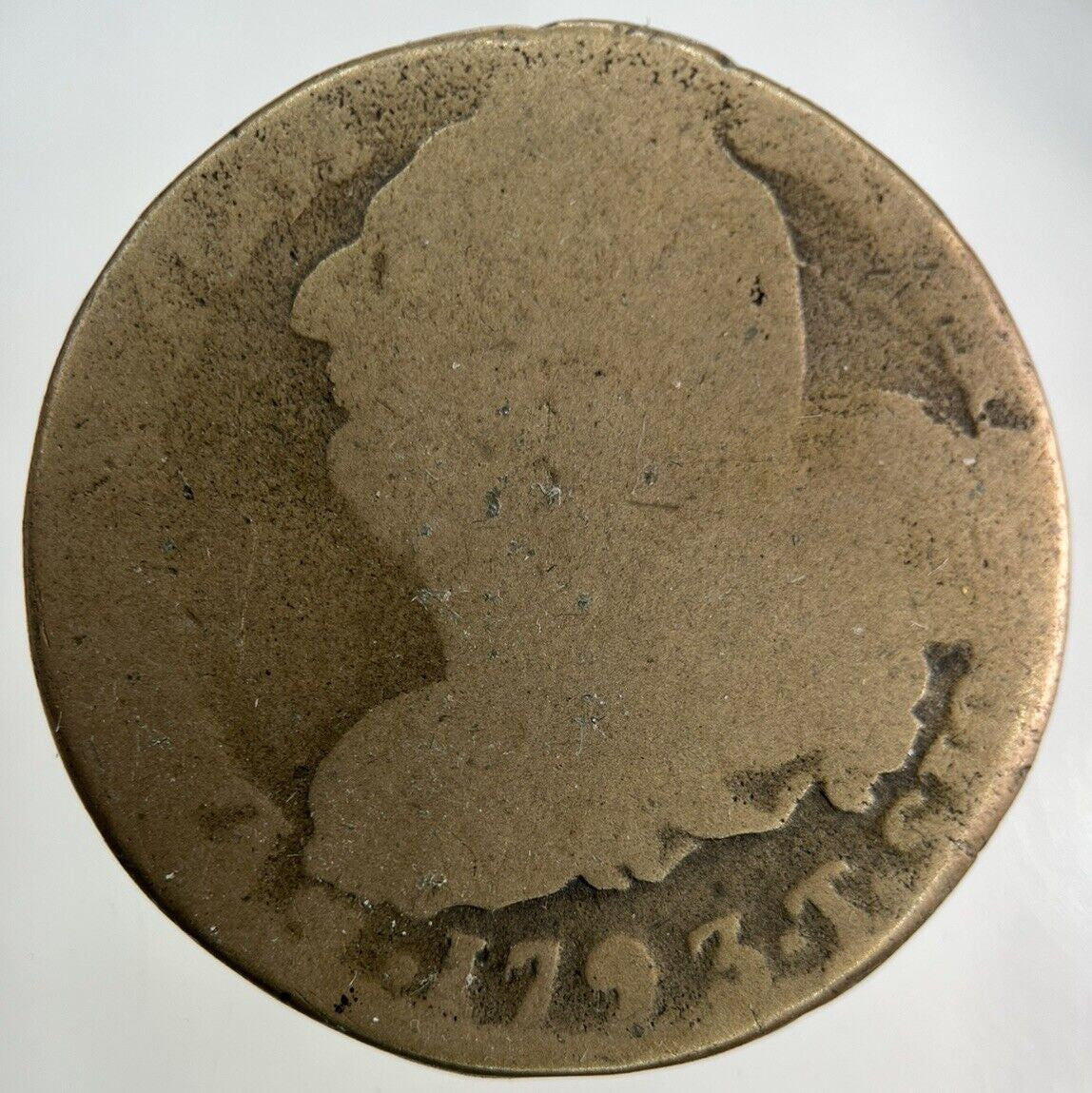 1793 France 2 Sol Coin | Collectable Grade