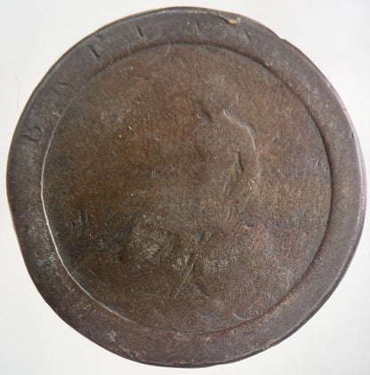 1797 George III 3rd Cartwheel One Penny Coin | Fair Grade