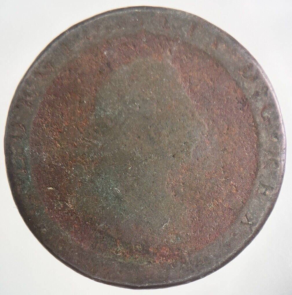 1797 George III 3rd Cartwheel One Penny Coin | Fair Grade